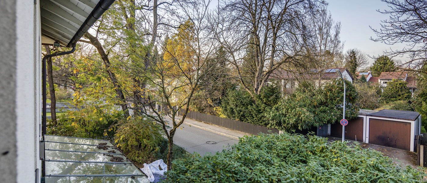 двухэтажная квартира München Fasanerie 07 вид из окна 7475