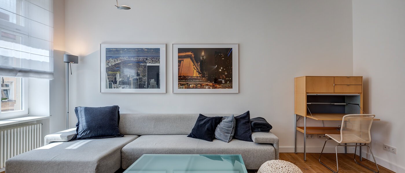 квартира München Altstadt 02 гостиная 7478