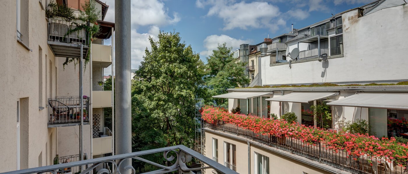 квартира München Altstadt 01 вид из окна 7478