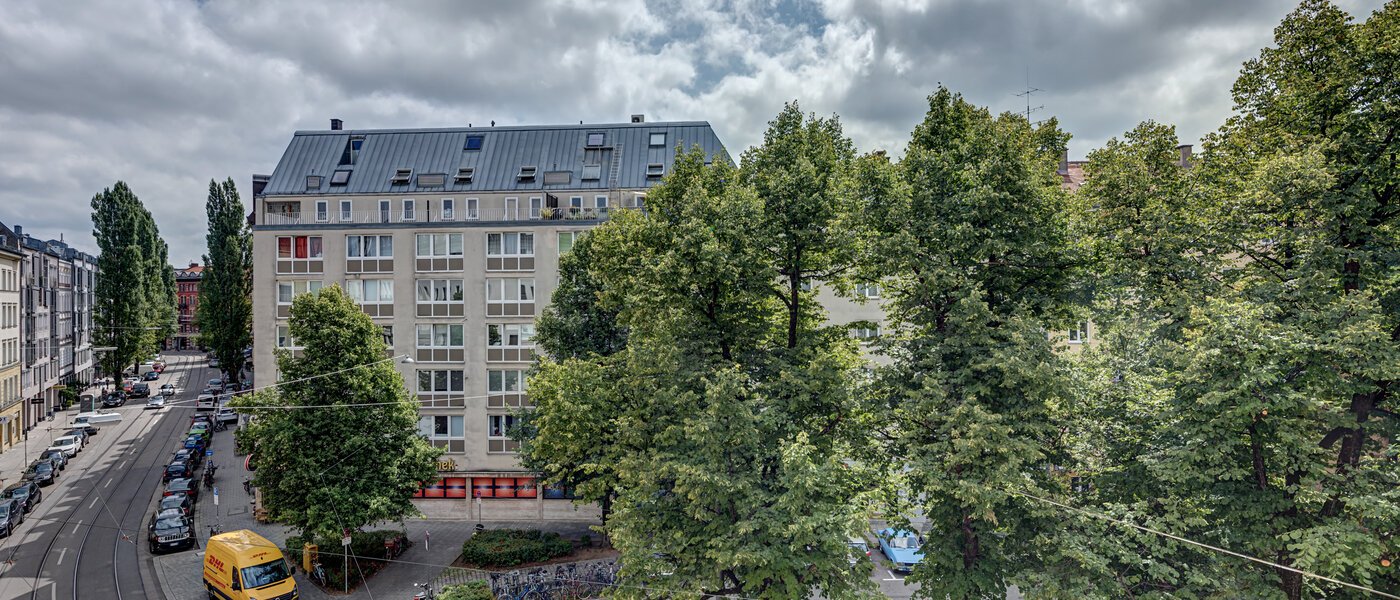 квартира München Altstadt 05 вид из окна 7478