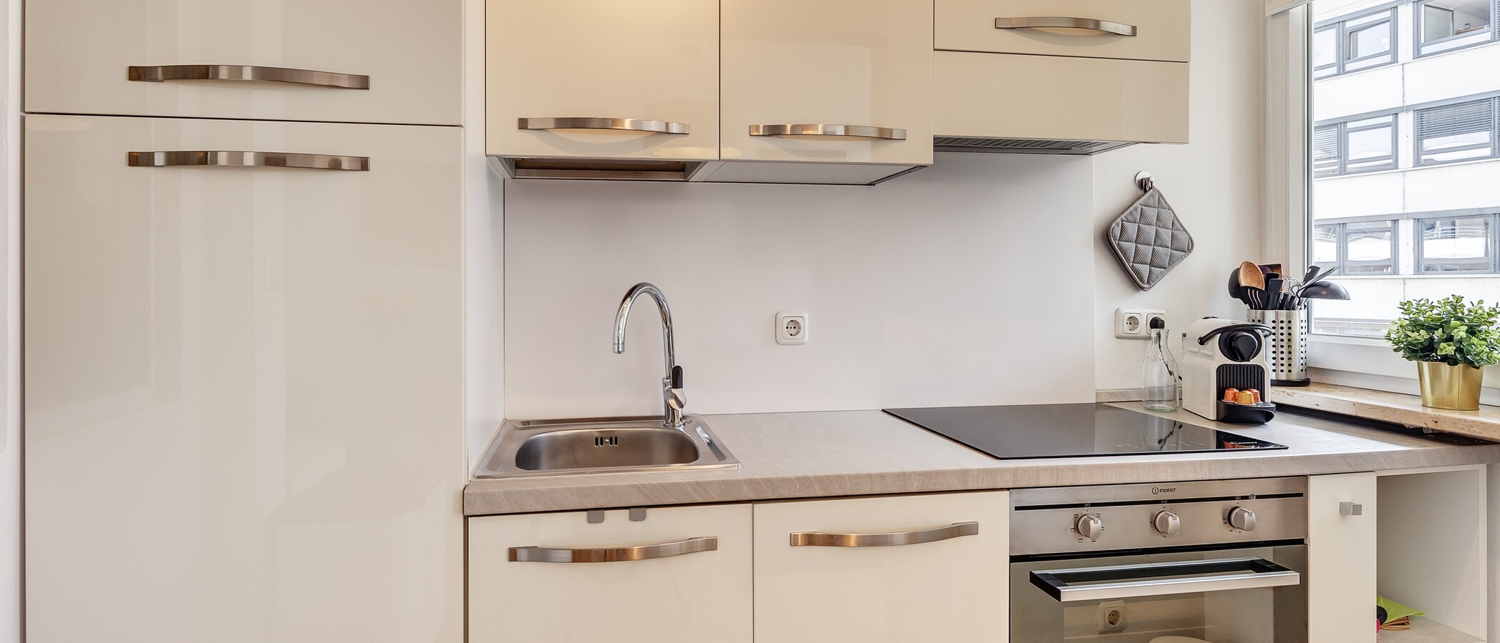 квартира München Ludwigsvorstadt 01 кухня 7480