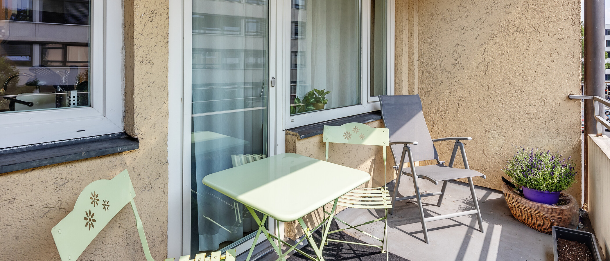 квартира München Ludwigsvorstadt 01 балкон 7480
