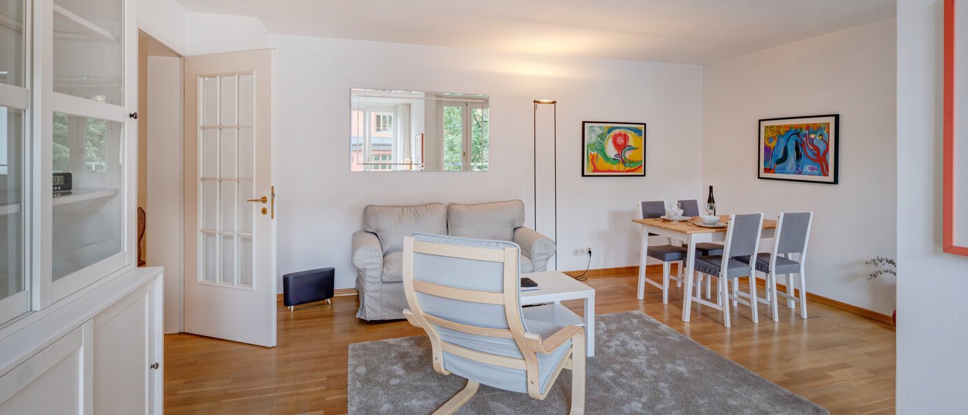 квартира München Haidhausen 01 жилое пространство 7485