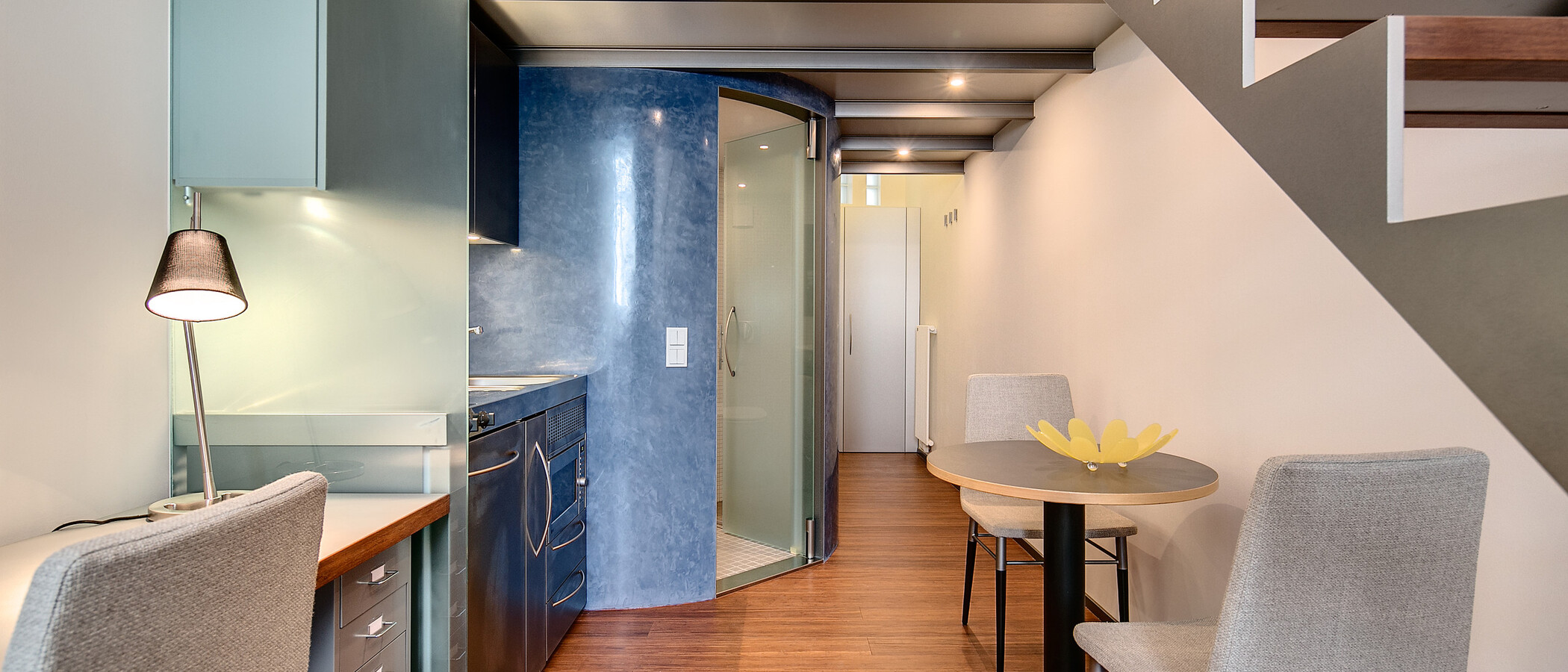 квартира München Parkstadt Bogenhausen 06 гостиная 7491
