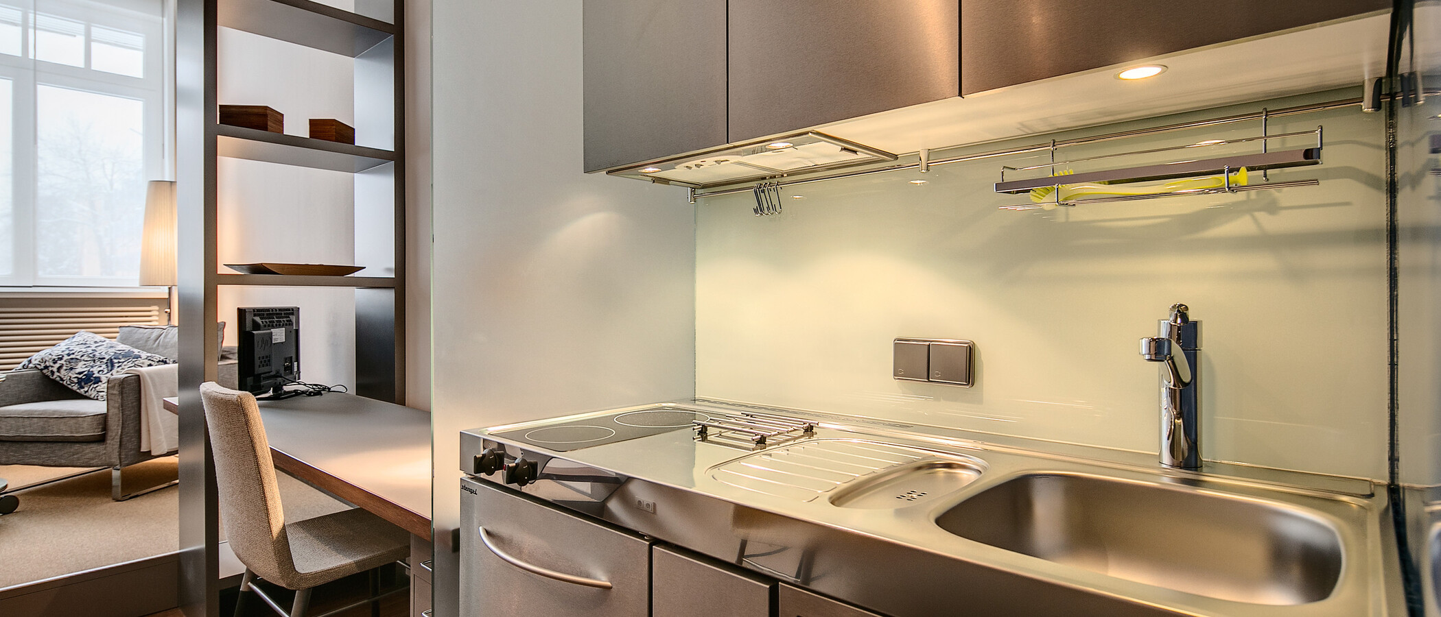 квартира München Parkstadt Bogenhausen 02 кухня 7491