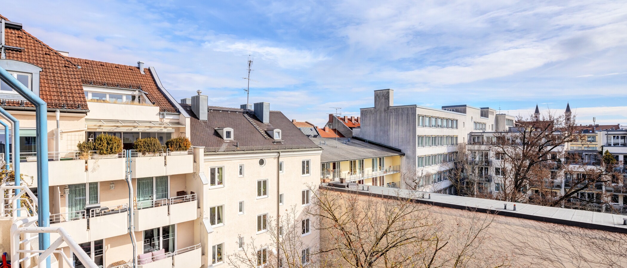 квартира München Maxvorstadt 01 вид из окна 7492