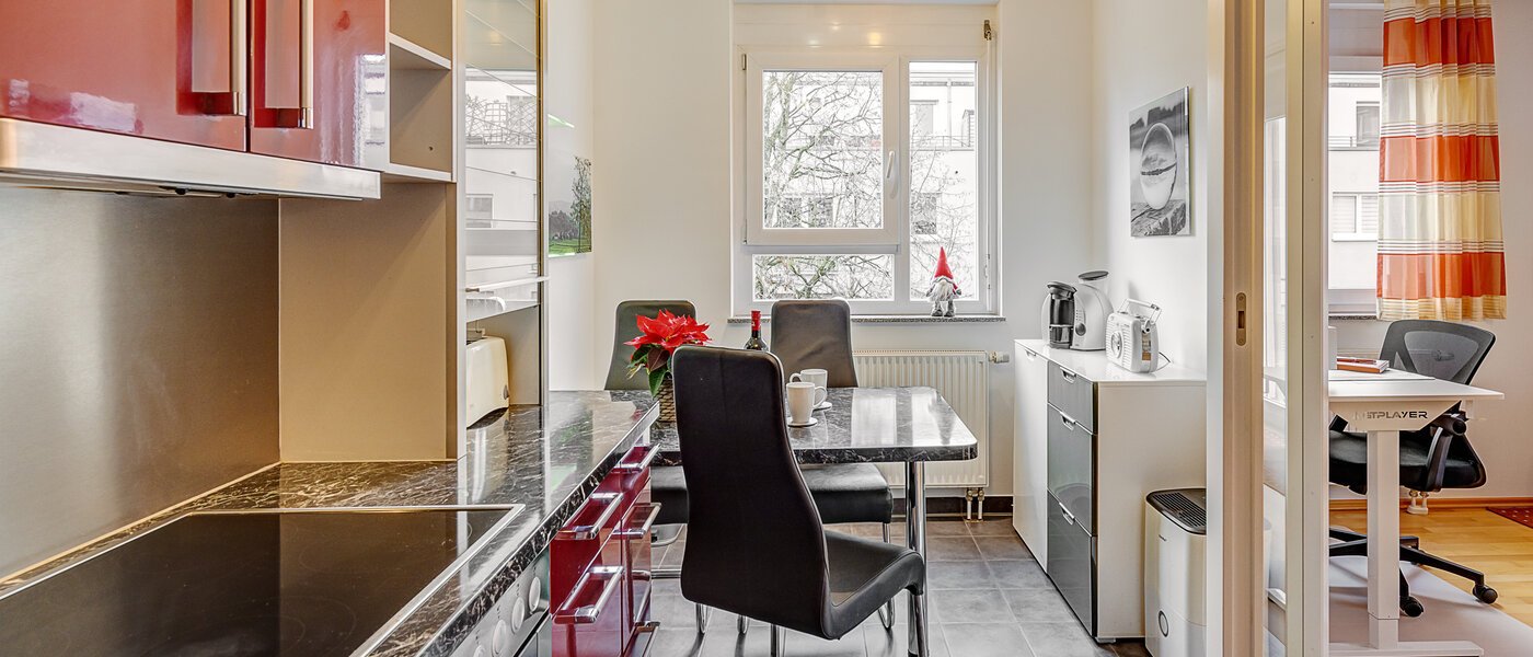 квартира München Sendling-Westpark 01 кухня 7493