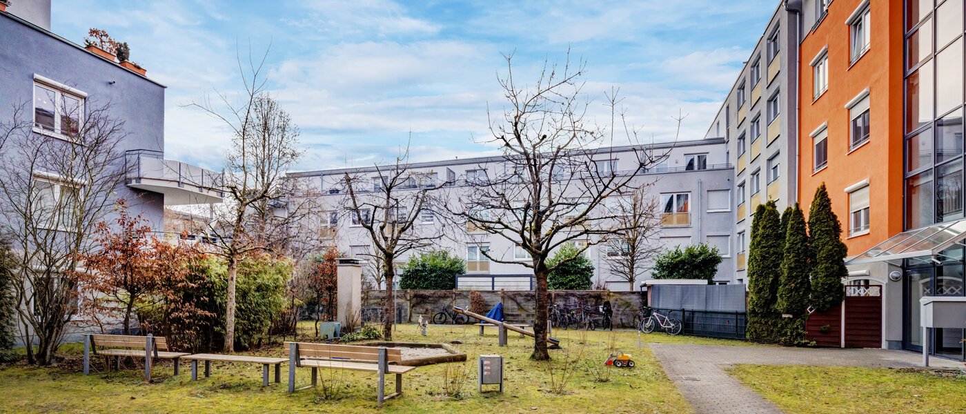 квартира München Sendling-Westpark 01 внутренний двор  7493