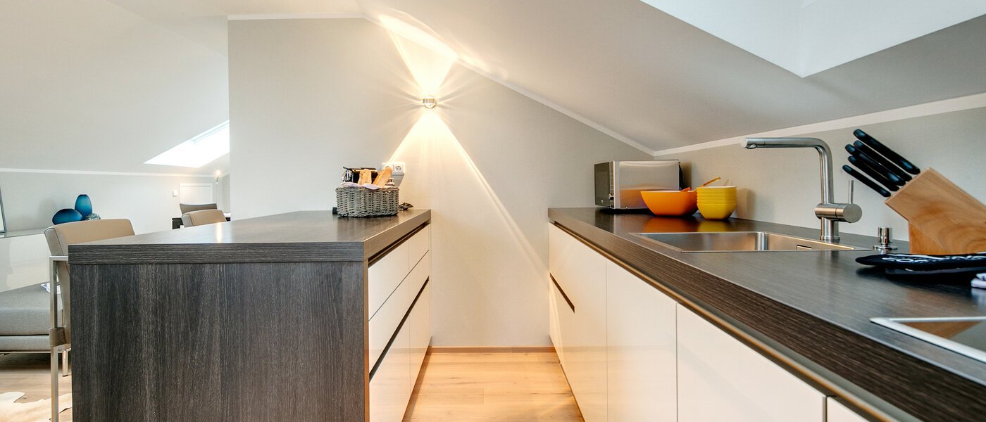 мансардная квартира München Trudering 02 кухня 7503