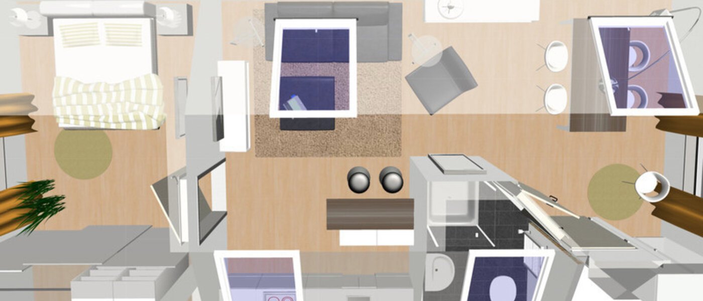 мансардная квартира München Trudering 01 план этажа 7503