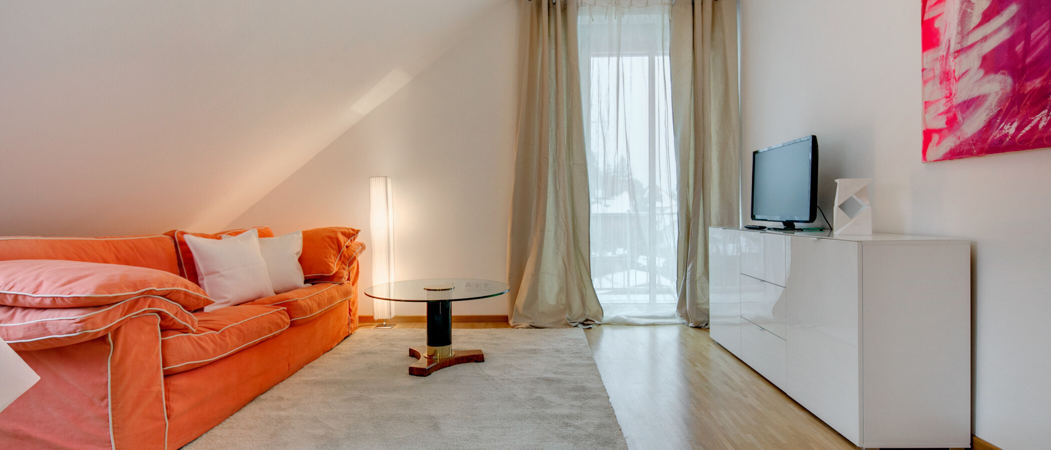 квартира München Berg am Laim 02 гостиная 7511