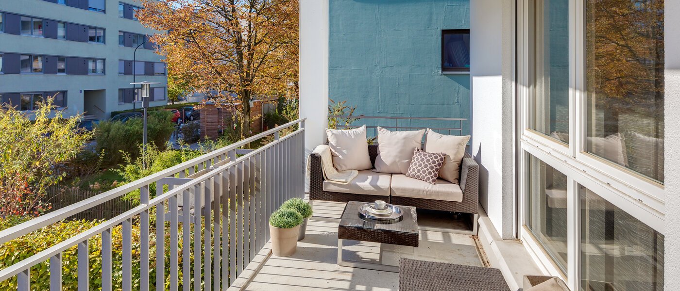 квартира München Schwabing-West 01 балкон 7518