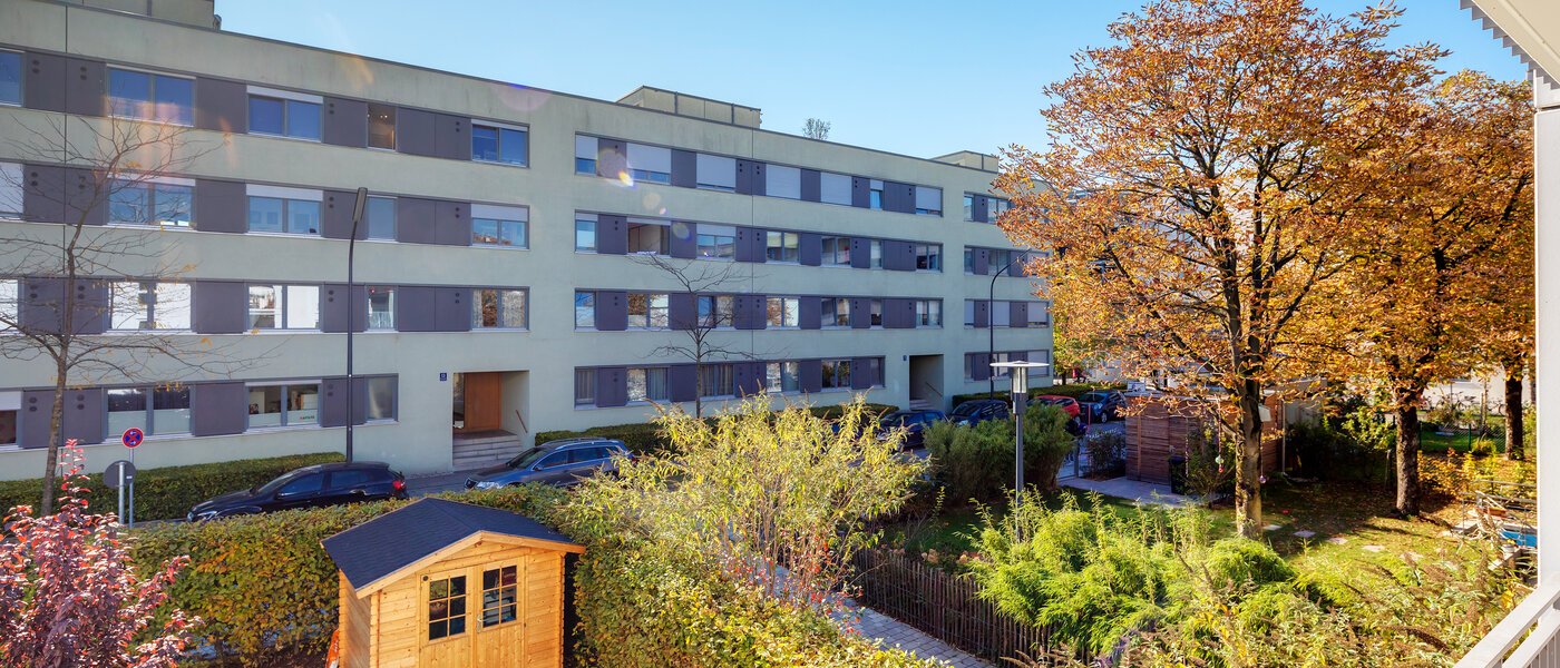 квартира München Schwabing-West 02 вид из окна 7518