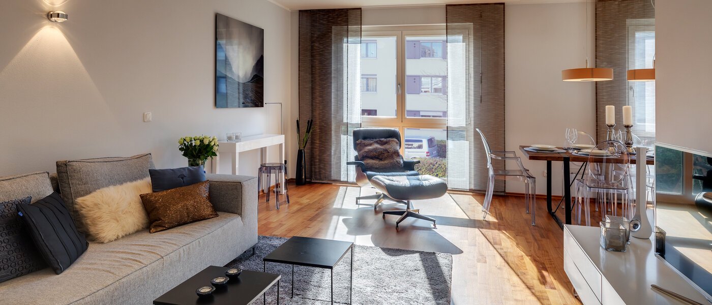 квартира München Schwabing-West 02 жилое пространство 7518