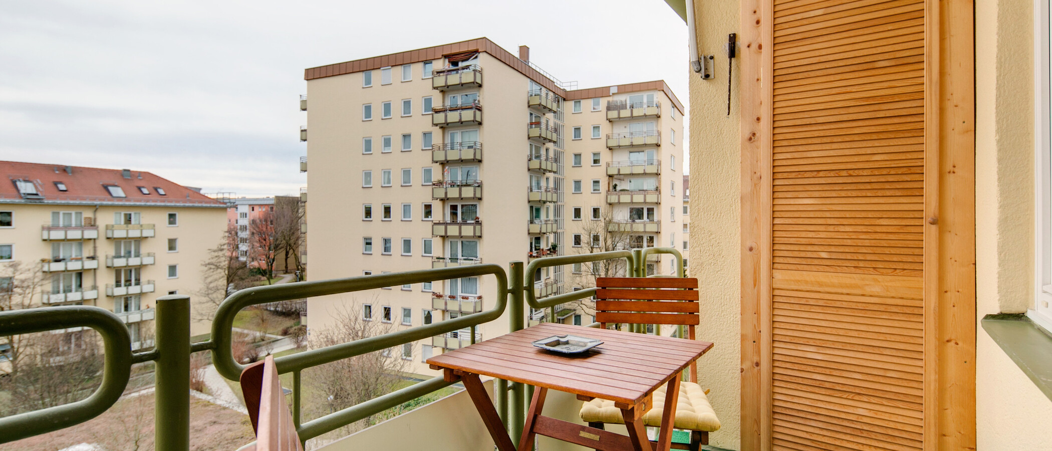 квартира München Schwabing-West (rund um den Bonner Platz) 02 балкон 7519
