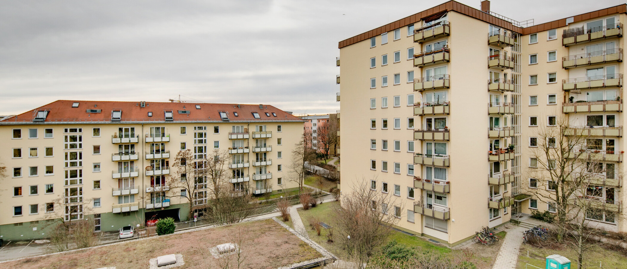 квартира München Schwabing-West (rund um den Bonner Platz) 03 балкон 7519