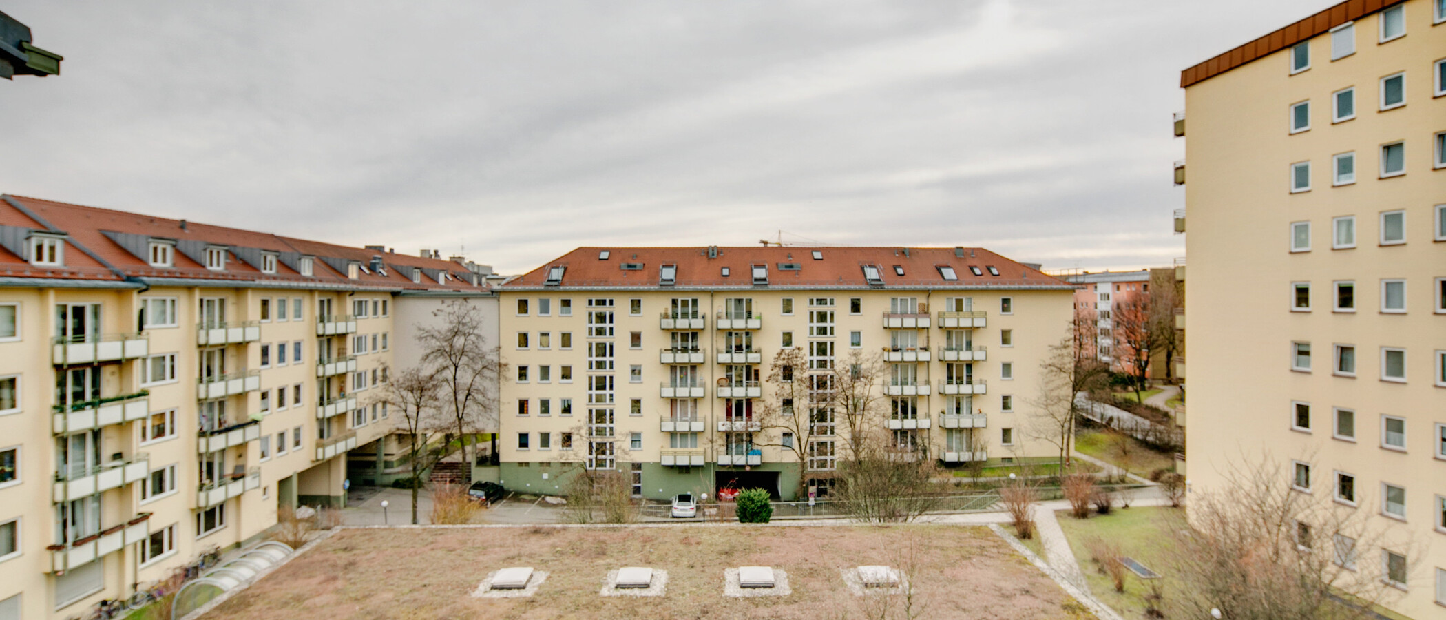 квартира München Schwabing-West (rund um den Bonner Platz) 04 балкон 7519