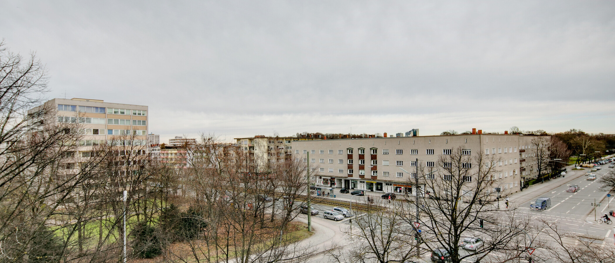 квартира München Schwabing-West (rund um den Bonner Platz) 03 вид из окна 7519