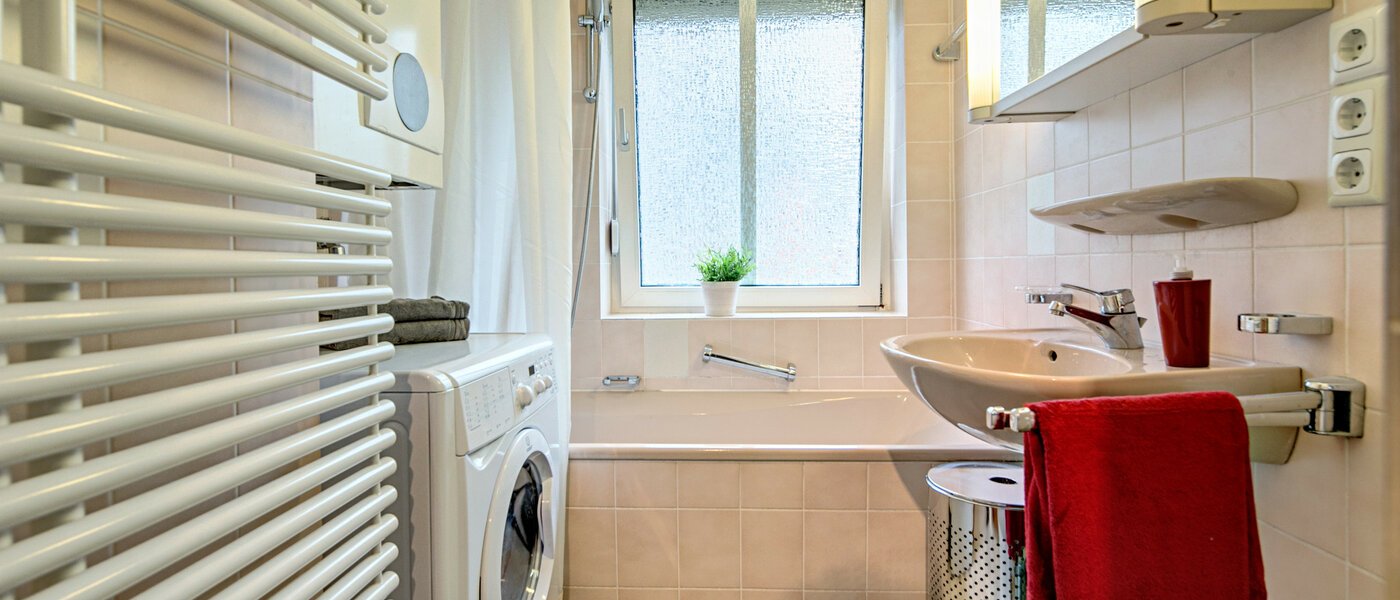 квартира München Ramersdorf 01 ванная комната 7525