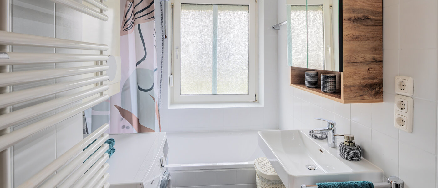 квартира München Ramersdorf 01 ванная комната 7525