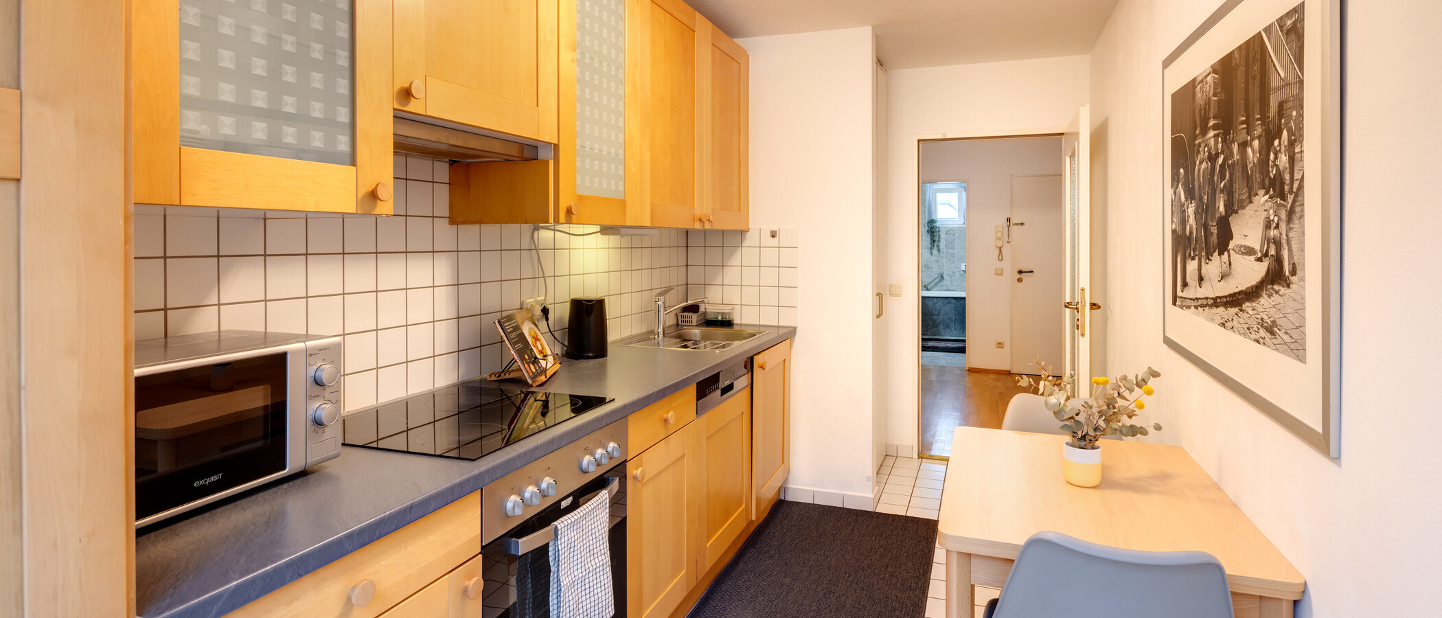 квартира München Maxvorstadt 02 кухня 7548