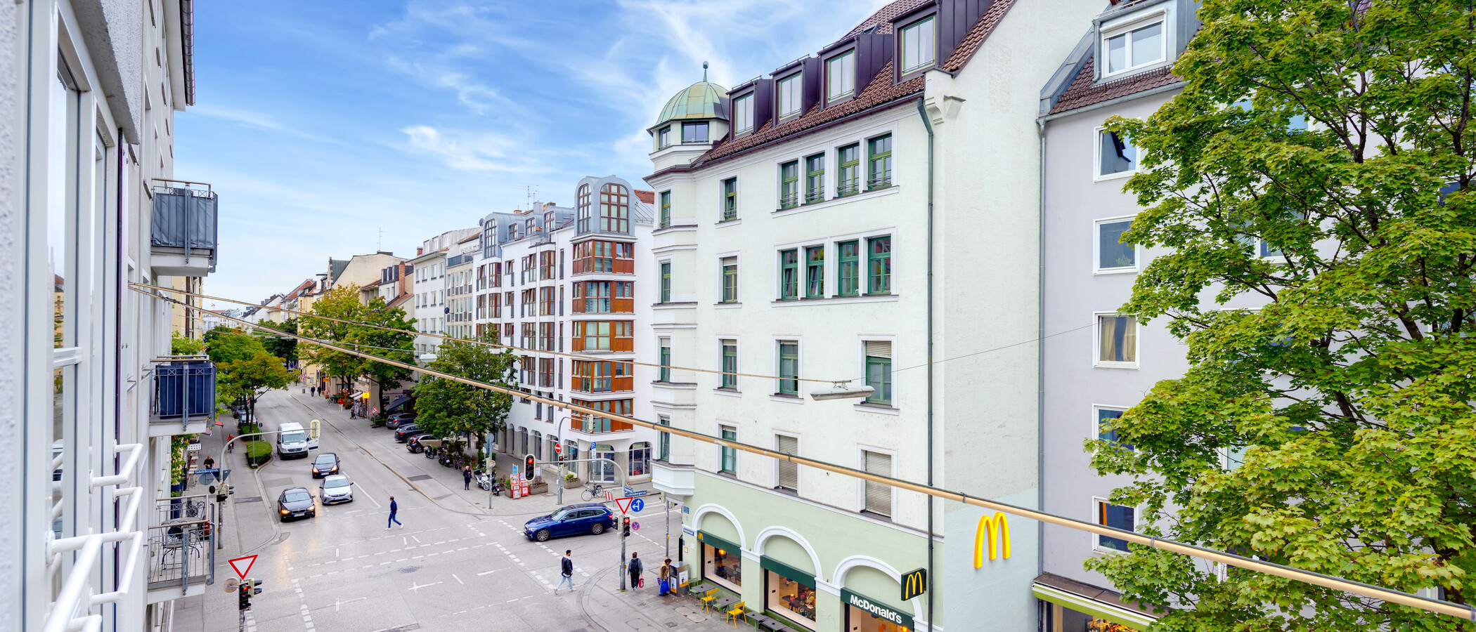 квартира München Maxvorstadt 01 вид из окна 7548