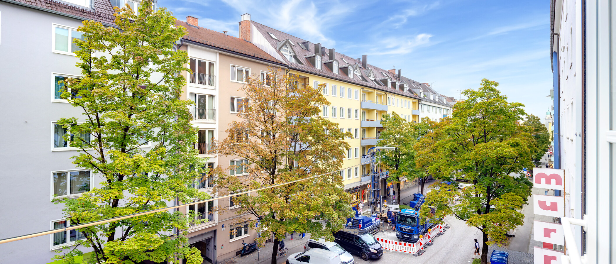 квартира München Maxvorstadt 02 вид из окна 7548