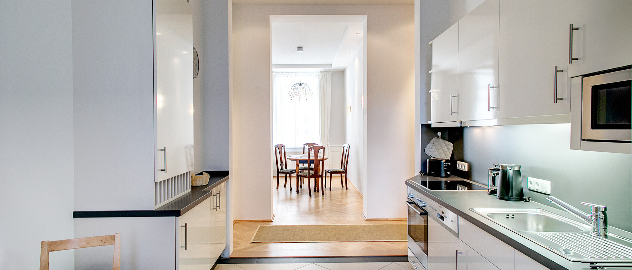 квартира München Gärtnerplatzviertel 04 кухня 7556