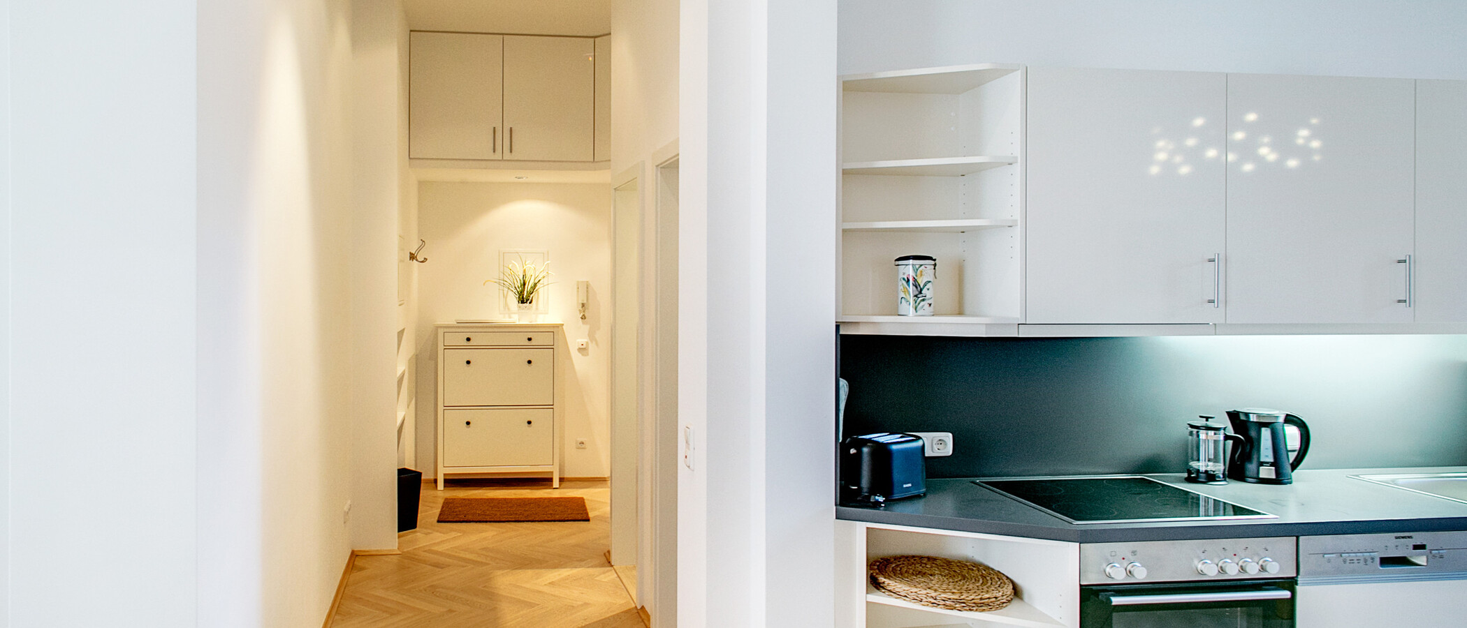 квартира München Gärtnerplatzviertel 04 коридор 7556