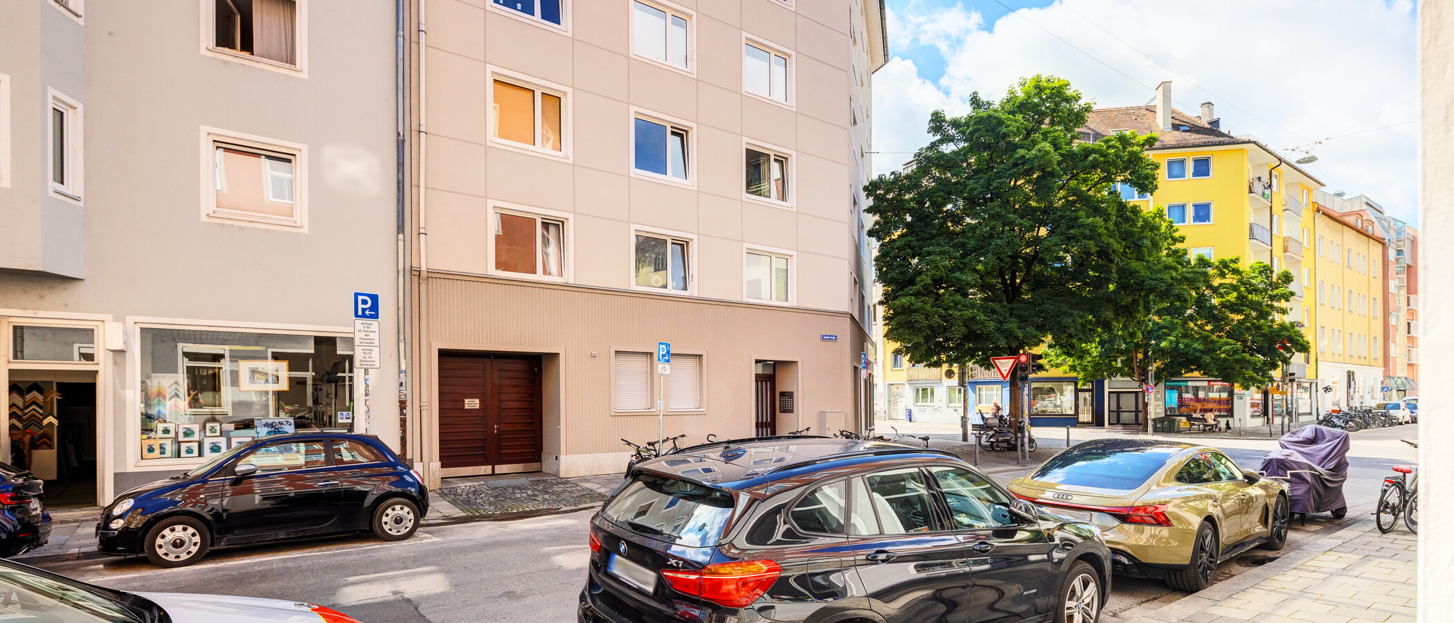 квартира München Gärtnerplatzviertel 05 вид из окна 7556