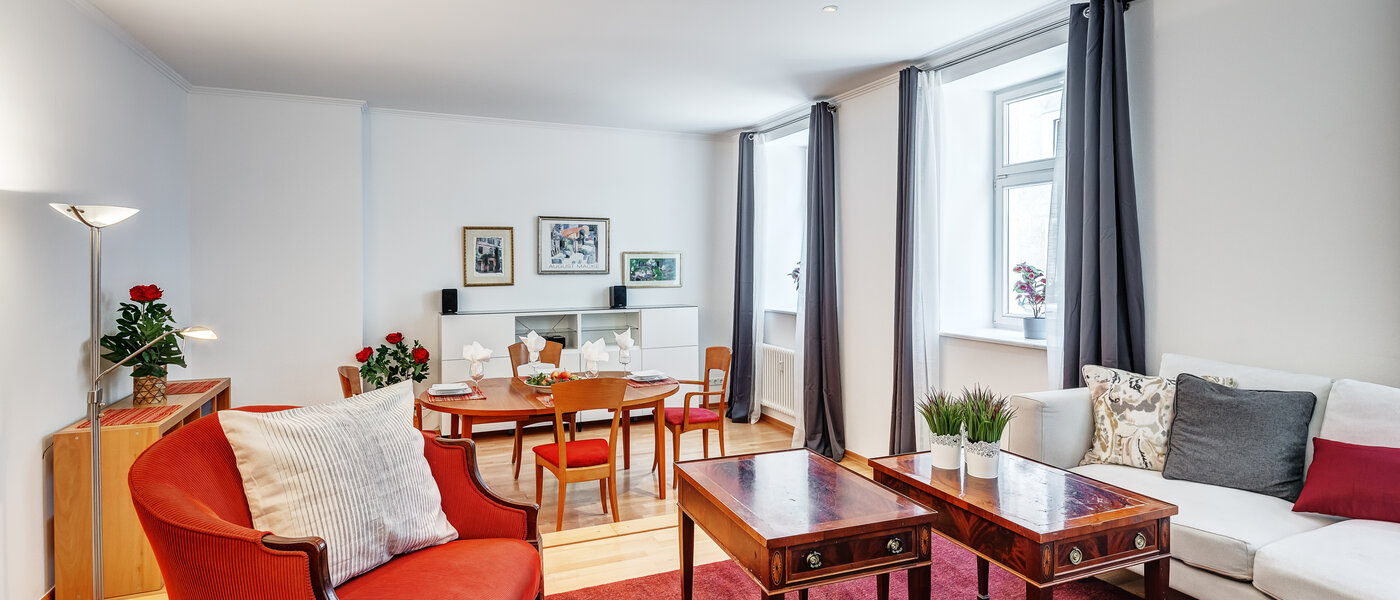 квартира München Haidhausen 01 жилое пространство 7586