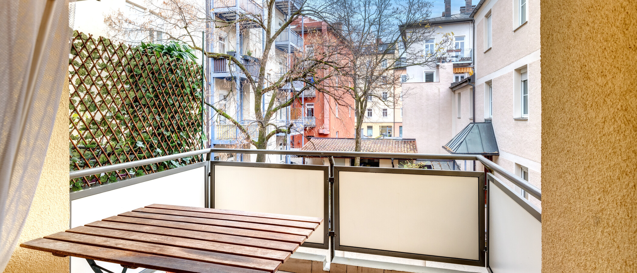 квартира München Schwanthalerhöhe 01 балкон 7592