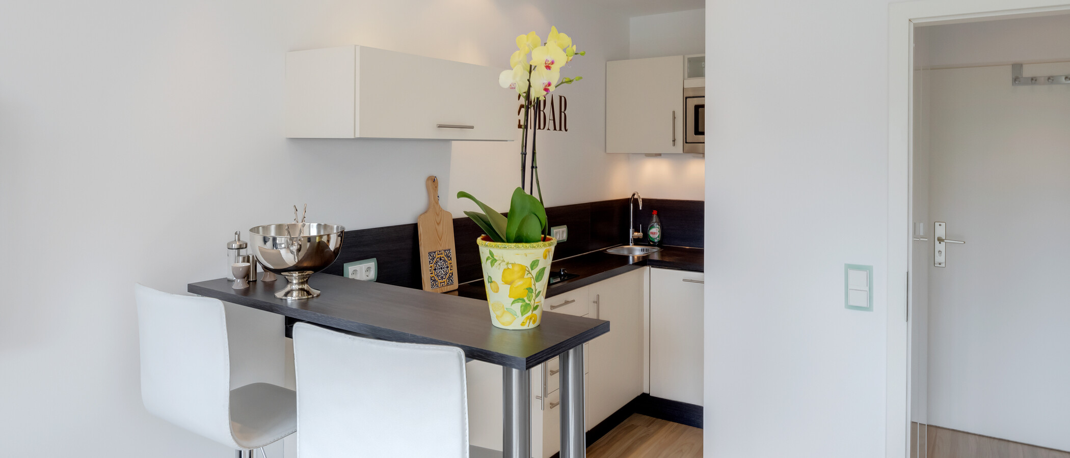квартира München Neuhausen 03 кухня 7597