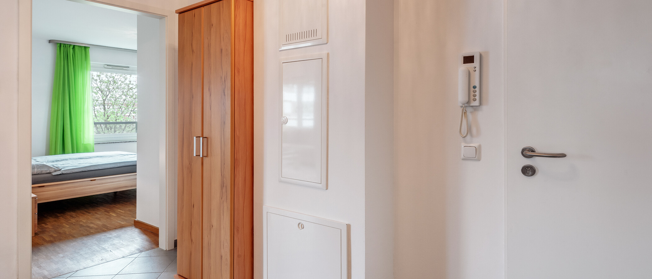 квартира München Parkstadt Schwabing 02 коридор 7611