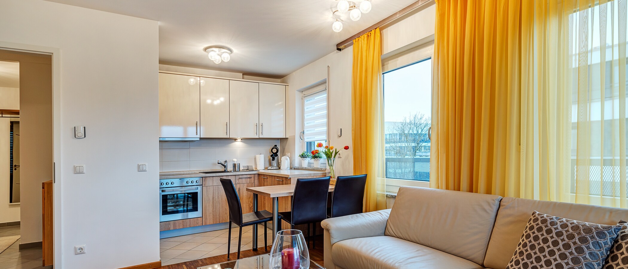 квартира München Parkstadt Schwabing 02 жилое пространство 7611