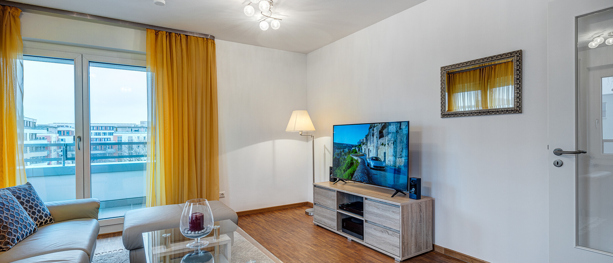 квартира München Parkstadt Schwabing 04 жилое пространство 7611
