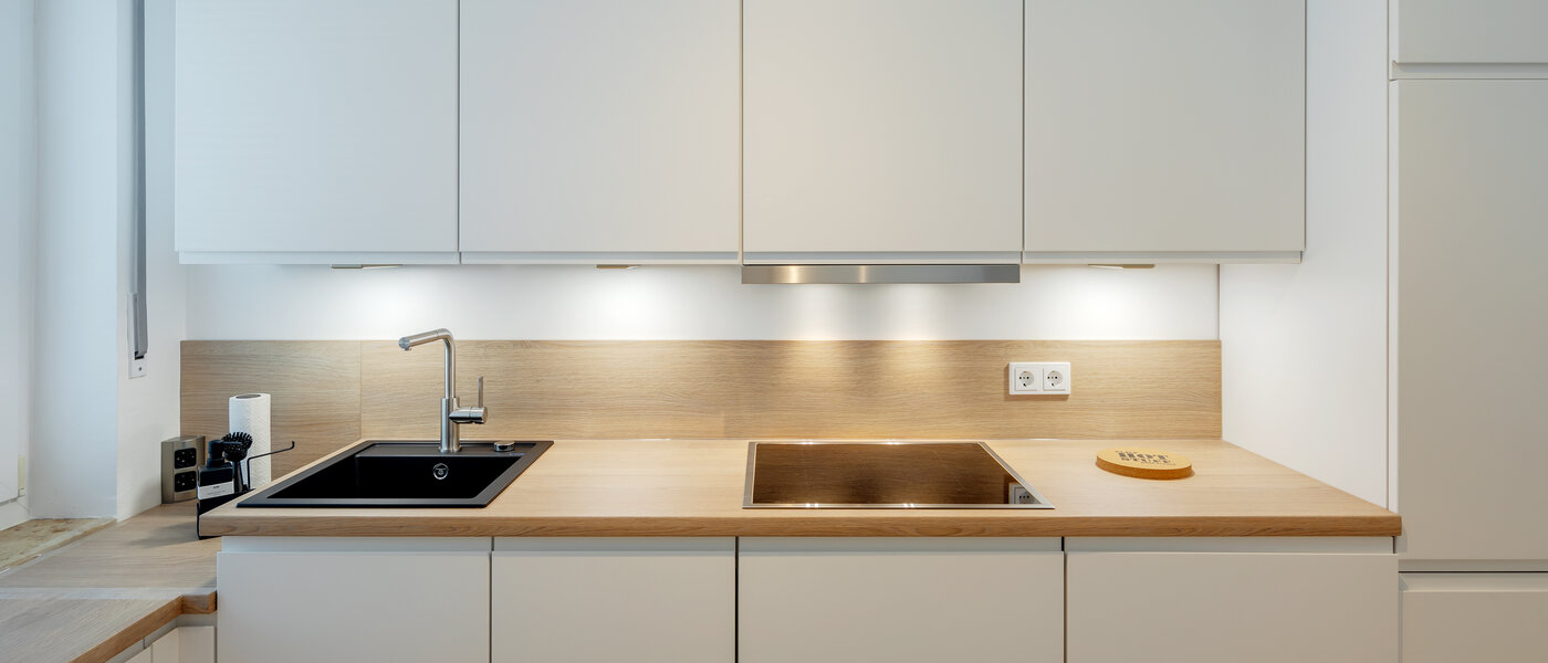 квартира München Bogenhausen 03 кухня 7629