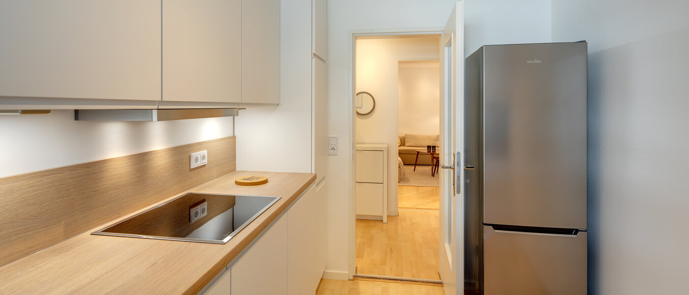 квартира München Bogenhausen 04 кухня 7629