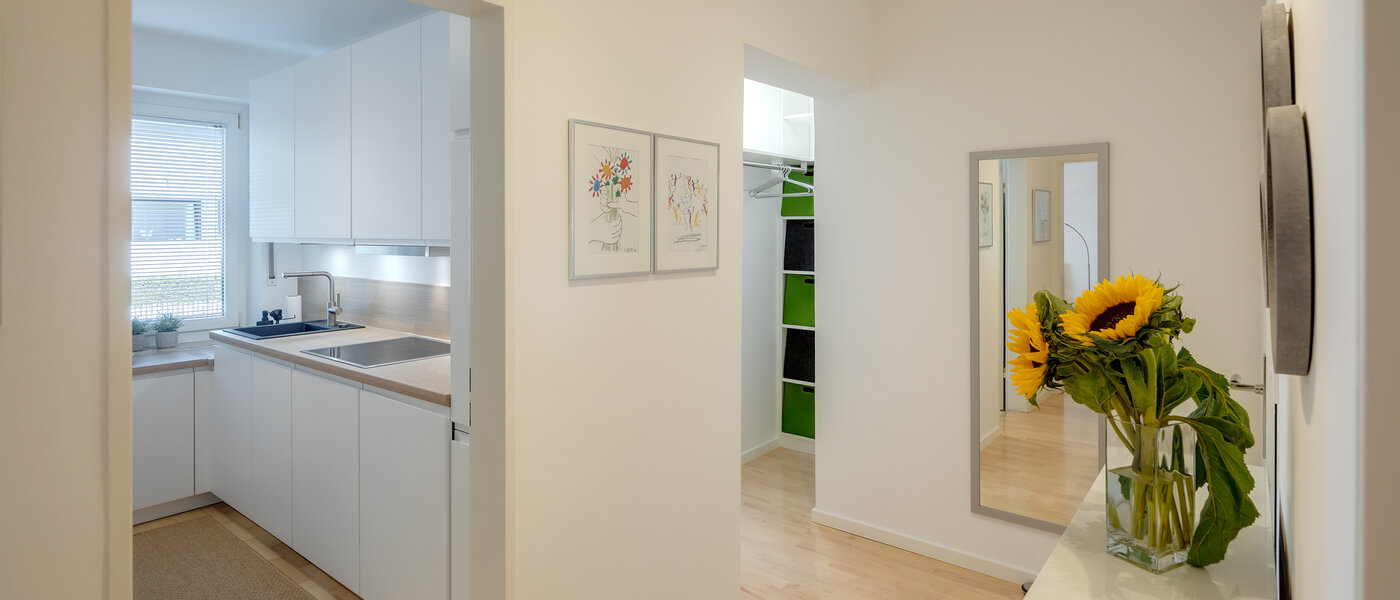 квартира München Bogenhausen 02 коридор 7629