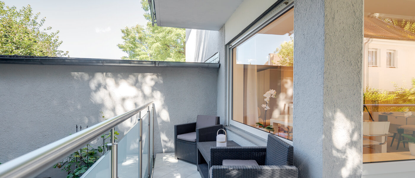 квартира München Bogenhausen 02 балкон 7629