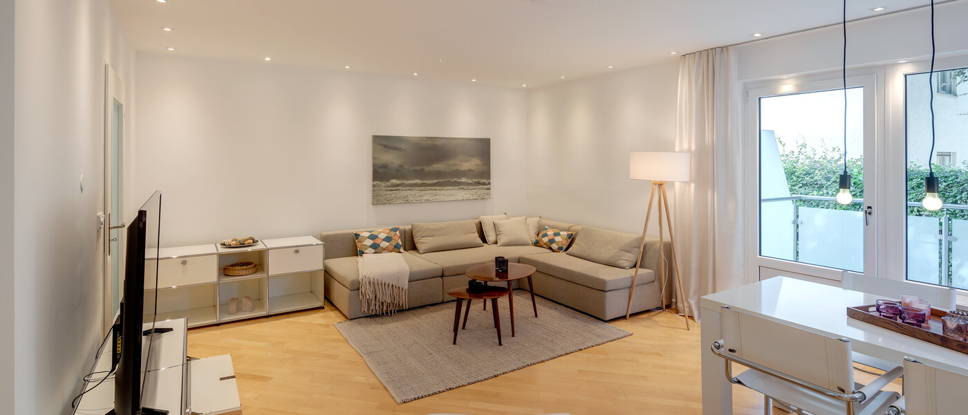 квартира München Bogenhausen 03 жилое пространство 7629