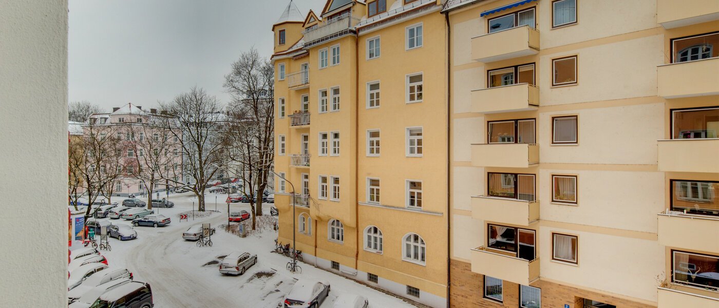 квартира München Au 01 вид из окна 7657