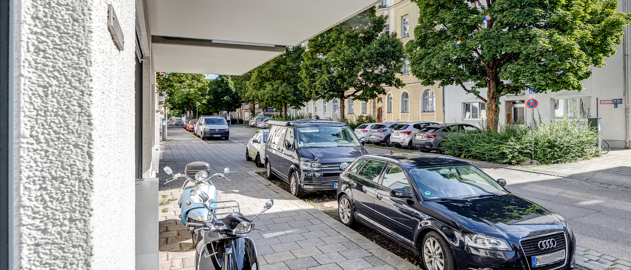 квартира München Sendling 01 вид из окна 7669