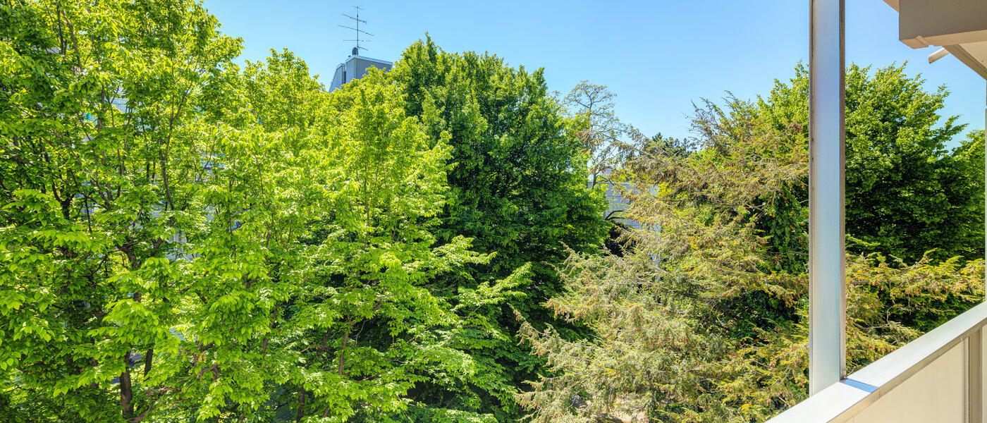 квартира München Schwabing-Nord (zw. Leopoldstraße & Englischen Garten) 02 вид из окна 7670