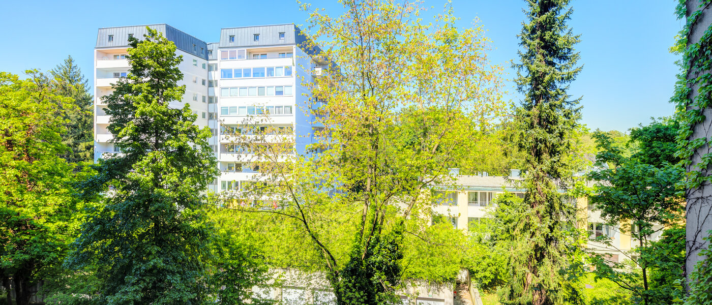 квартира München Schwabing-Nord (zw. Leopoldstraße & Englischen Garten) 03 вид из окна 7670