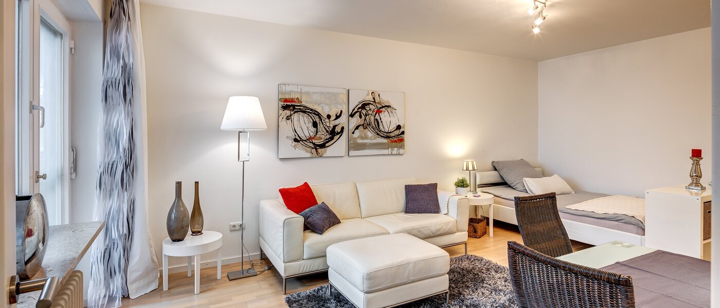 квартира München Schwabing-West (rund um den Hohenzollernplatz) 01 жилое пространство 7675