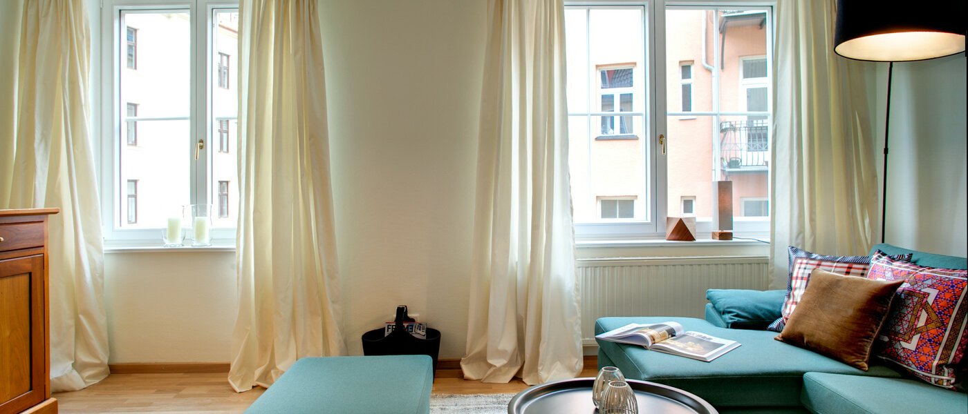 квартира München Lehel 02 гостиная 7684