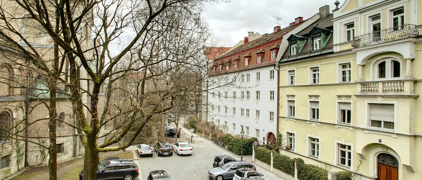 квартира München Lehel 04 вид из окна 7684