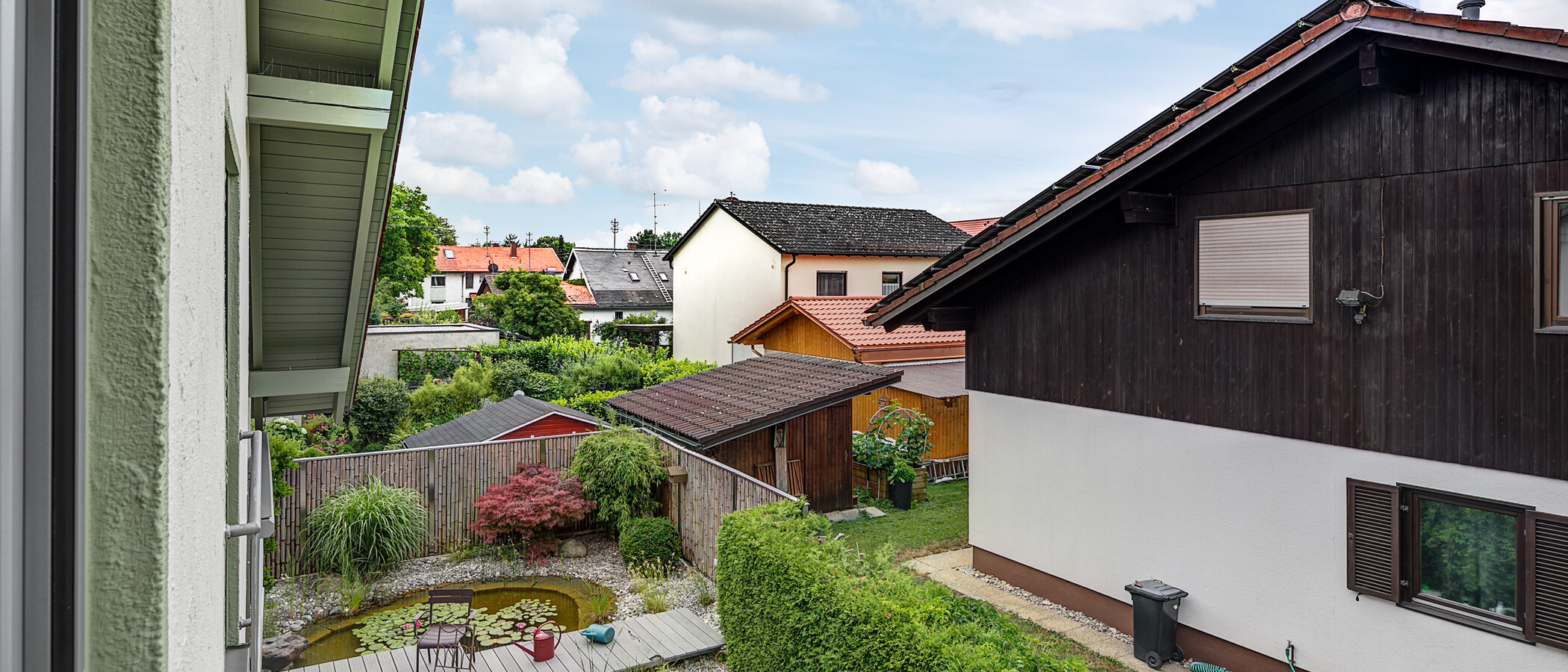 квартира Feldkirchen 01 вид из окна 7737