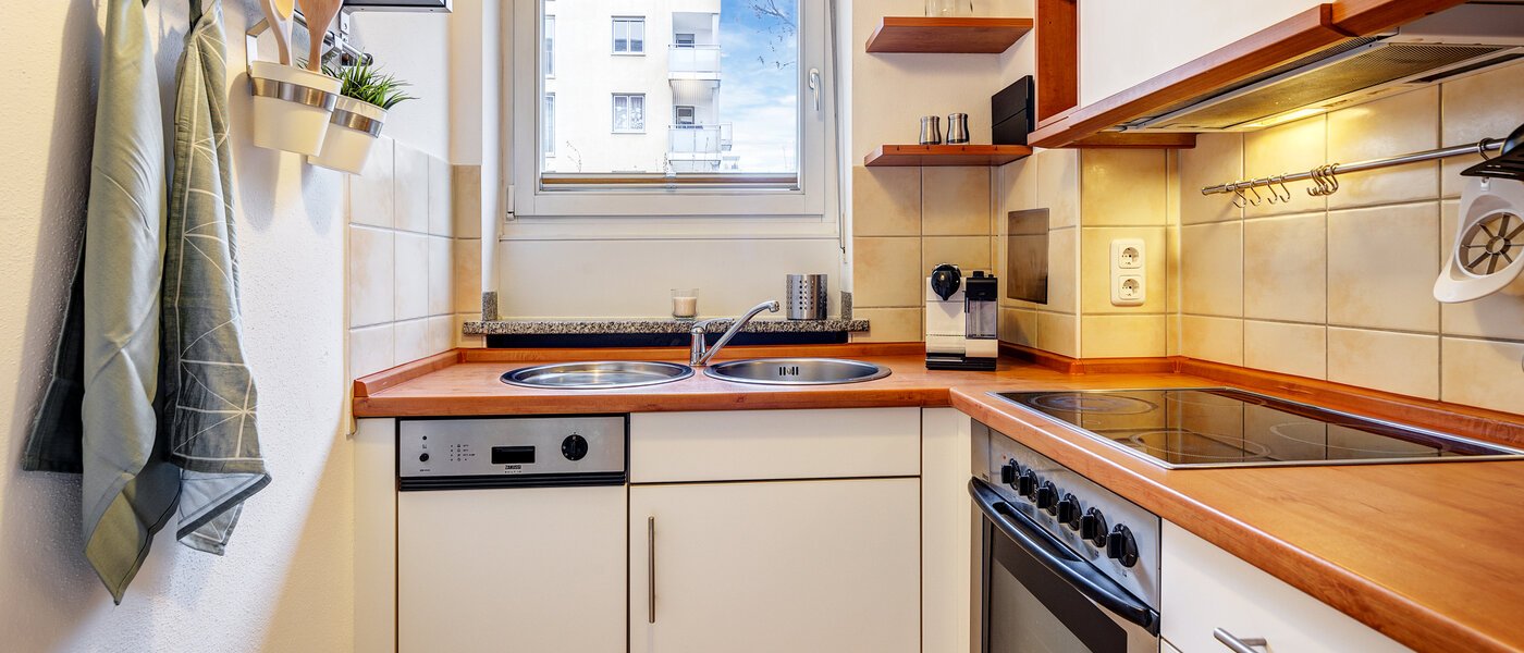 квартира München Parkstadt Schwabing 01 кухня 7742